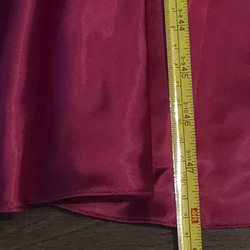 Stunning Magenta Satin Bow Dress - Picture 10 of 16